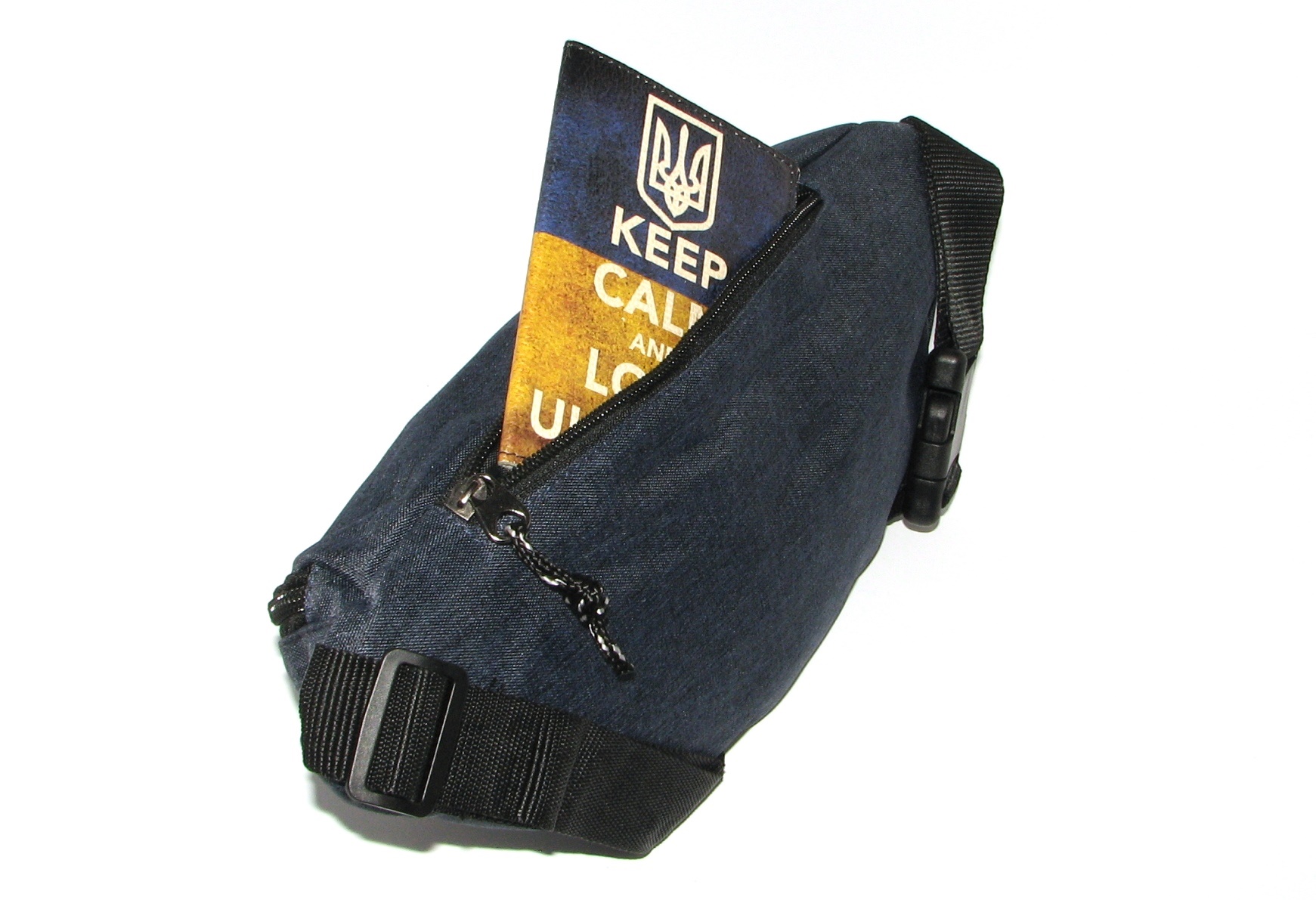 Сумка на пояс (бананка) Rovicky BAG-WB-01-3972 NAVY Сумка на пояс (бананка) Rovicky BAG-WB-01-3972 NAVY
